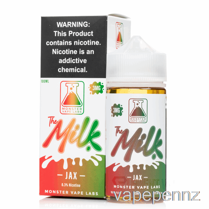 JAX - The Milk - 100mL 0mg VAPE NZ